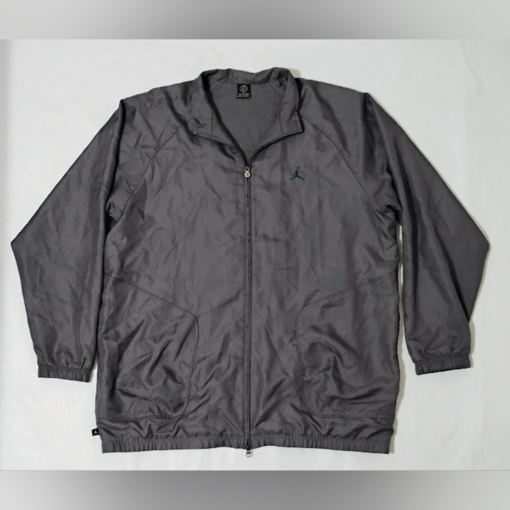 Men's Jordan 20th Anniversary 2005 Jumpman Logo Full Zip Jacket Windbreaker 3XL